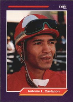 1992 Jockey Star #45 Antonio L. Castanon Front
